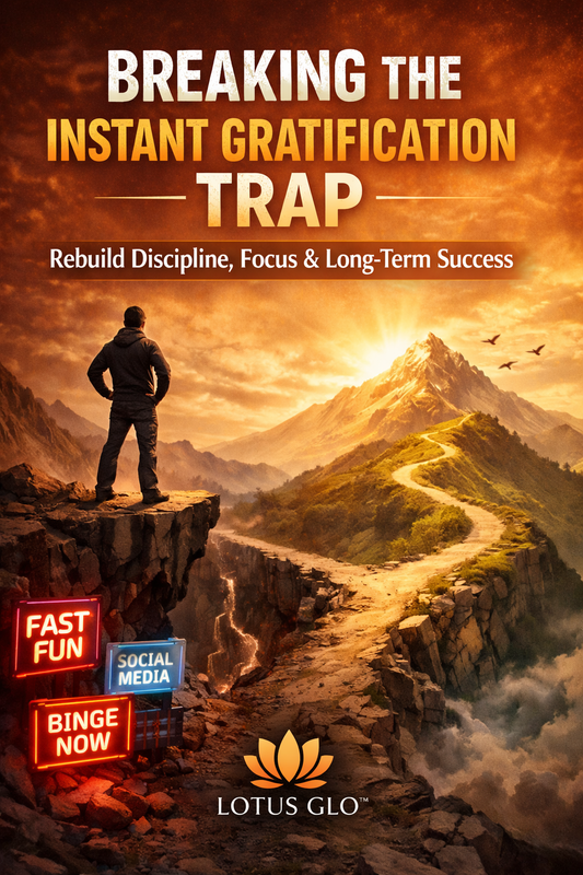 Breaking the Instant Gratification Trap – Rebuild Discipline, Focus & Long-Term Success (Ebook)