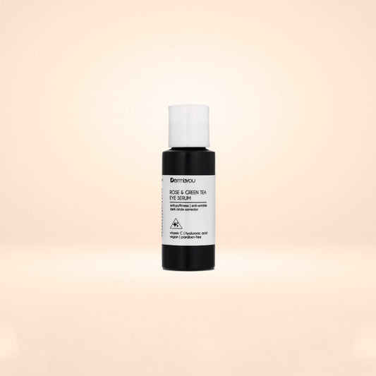 Dermisyou Anti-Wrinkle Eye Serum | Green Tea, Rose Water & Hyaluronic Acid 2 oz