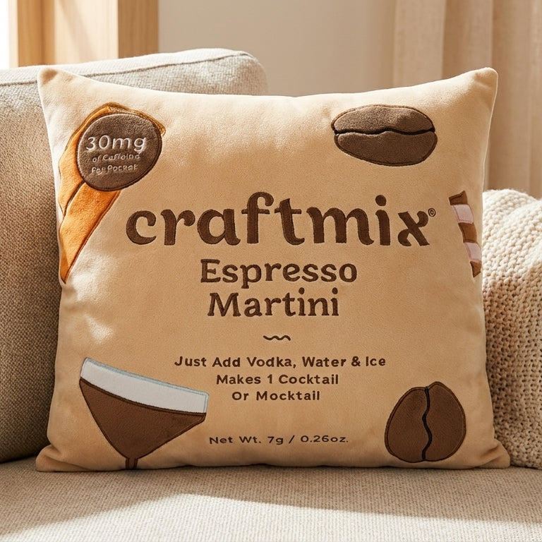 Espresso Martini Pillow