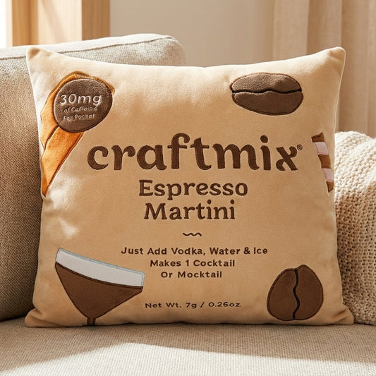Espresso Martini Pillow
