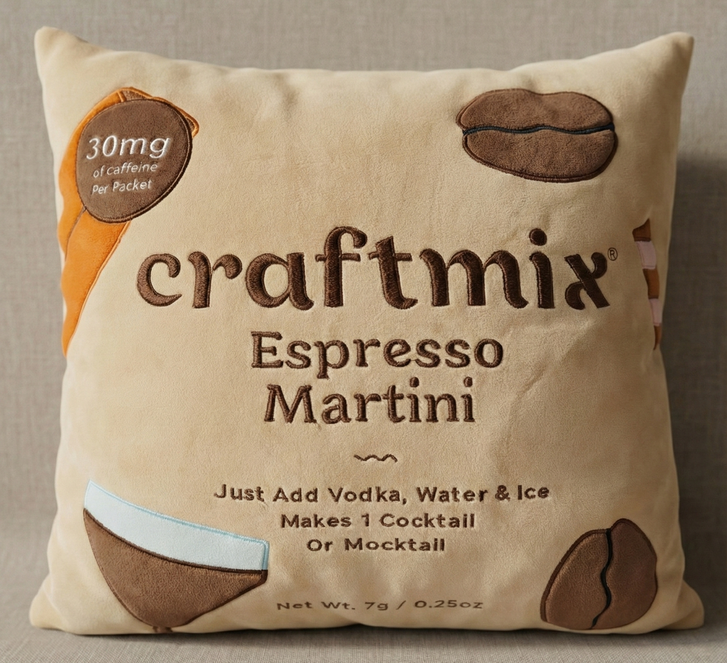 Espresso Martini Pillow