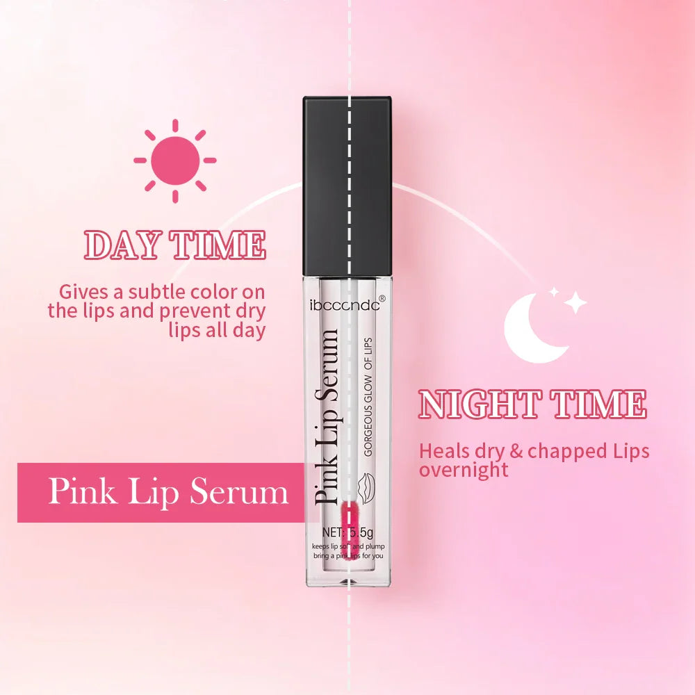Luscious Pink Lip Plumper Serum | Volumizing & Hydrating Lip Balm