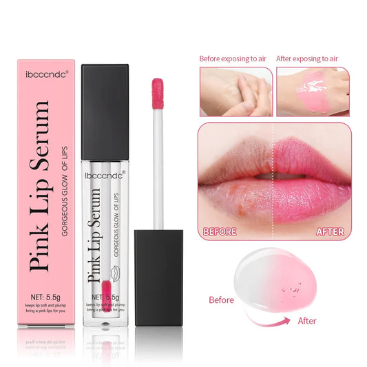 Luscious Pink Lip Plumper Serum | Volumizing & Hydrating Lip Balm
