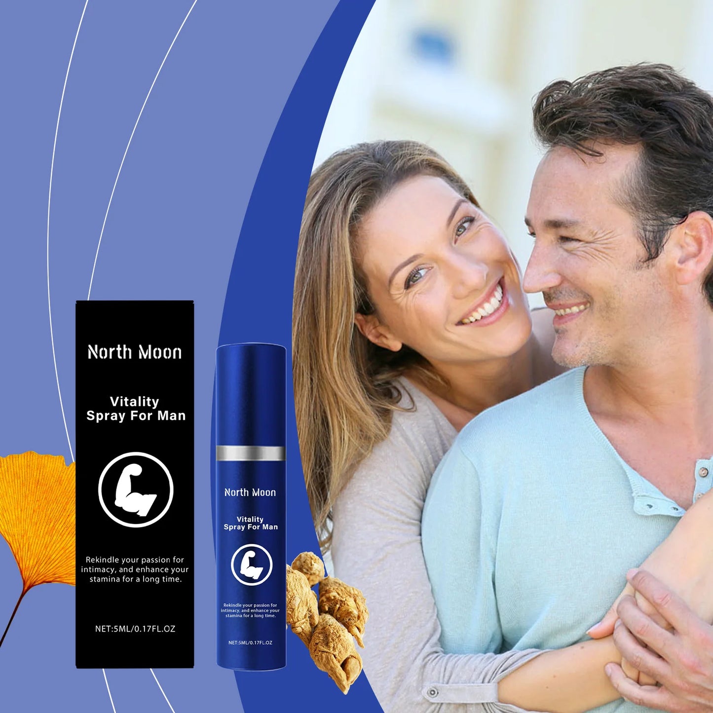 South Moon Men's Intimate Vitality Spray – Confidence & Stamina Enhancer 5ml