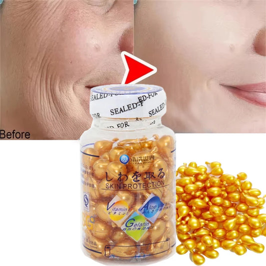 Eelhoe Vitamin E Capsule Serum – Anti-Aging, Firming & Fine Line Fading Face Serum