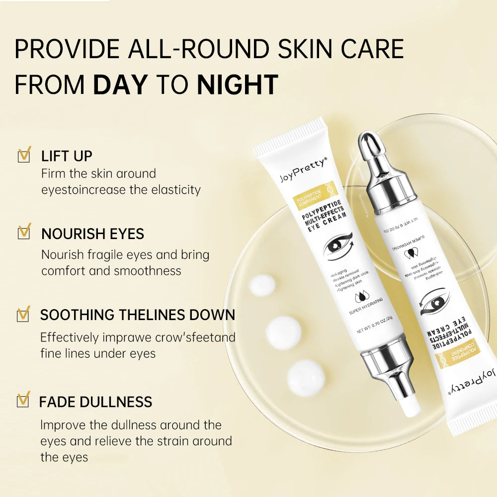 JoyPretty Polypeptide Multi-Effect Eye Cream – Dark Circles, Bags, Puffiness & Fine Lines 20g