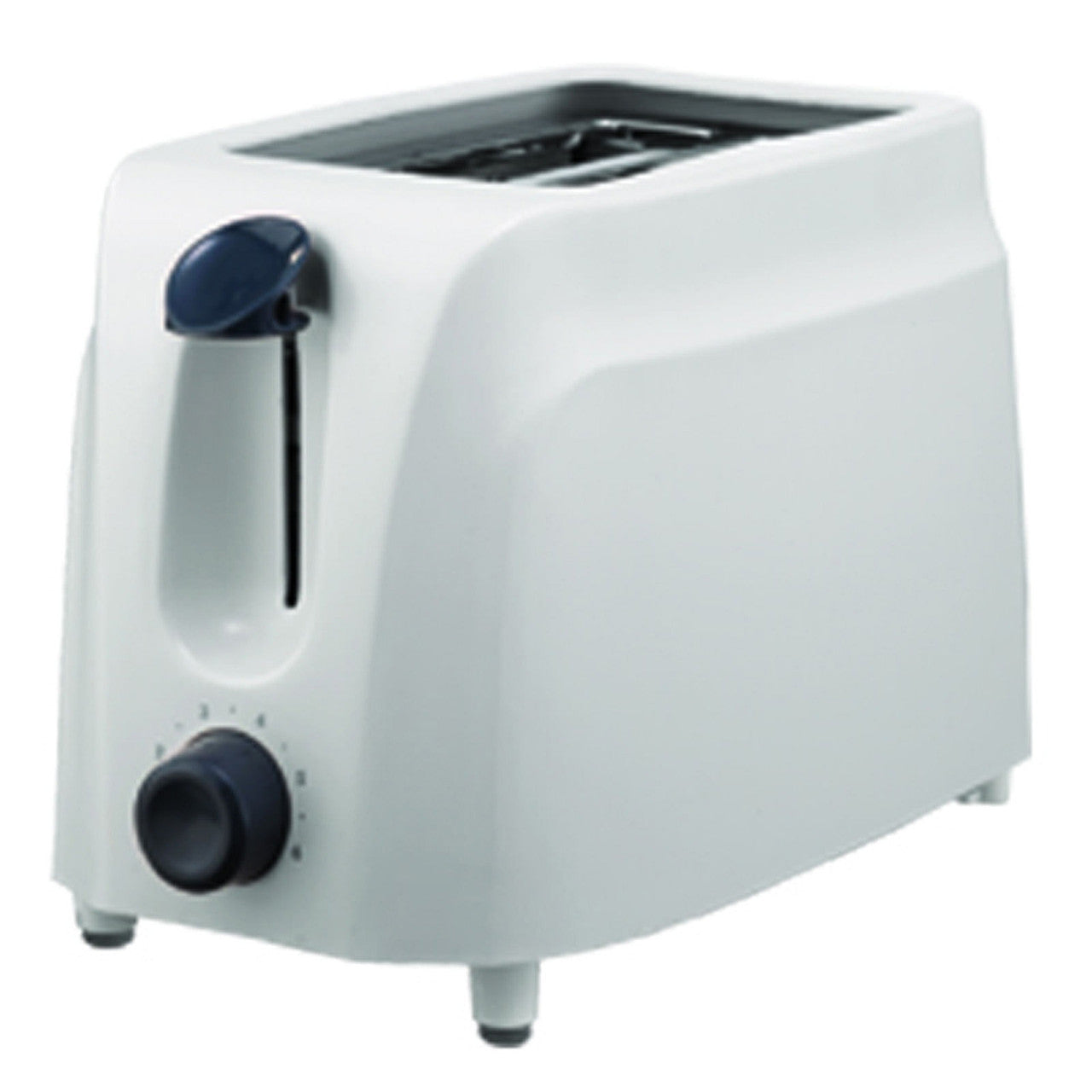 Brentwood 2-Slice Cool Touch Toaster – 6 Shade Settings | White