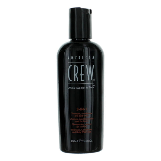American Crew 3-In-1 by American Crew, 3.3 oz Shampoo, Conditioner, and Body Wash-0