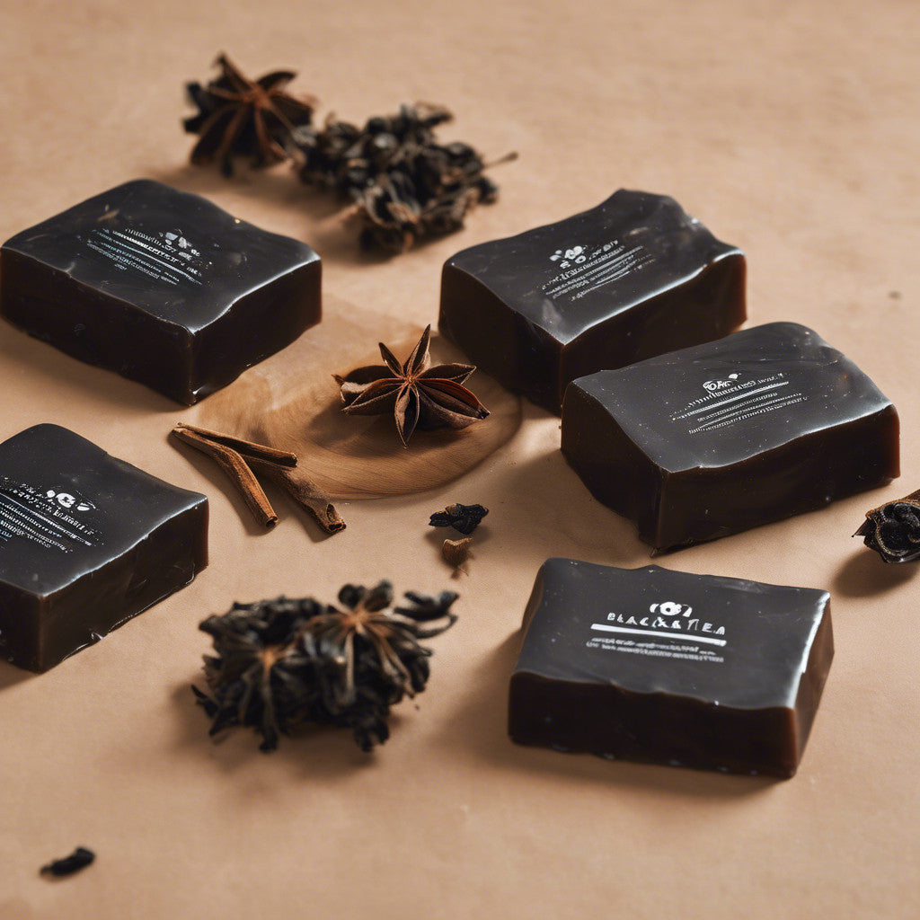 Old Springfield Black Tea Tree Soap Bar | 2 Pack | Cocoa Butter & Tea Tree Oil