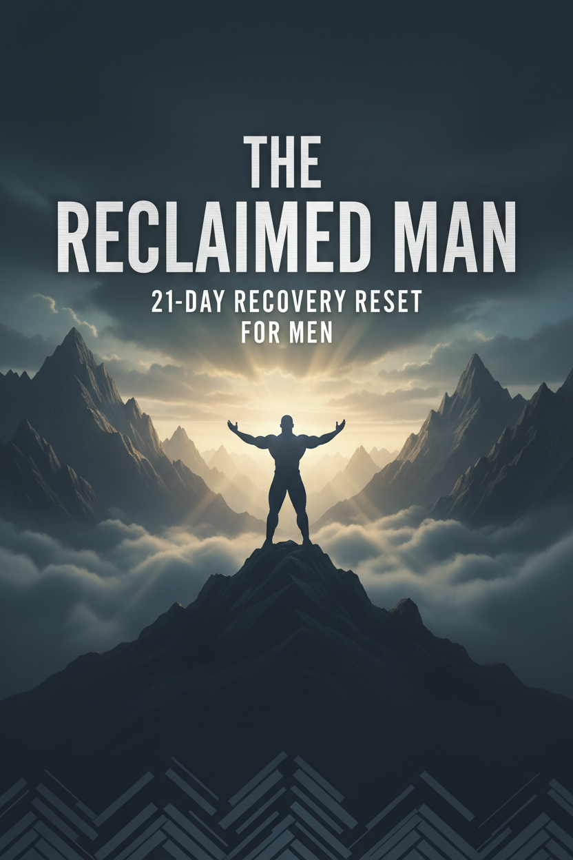The Reclaimed Man 21-Day Recovery Reset ebook cover