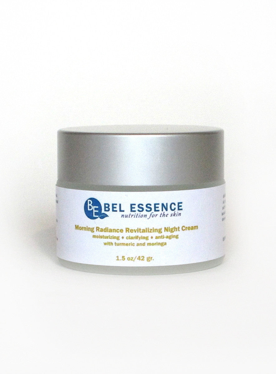 Bel Essence Morning Radiance Revitalizing Night Cream – Anti-Aging | Vegan | 1.5oz